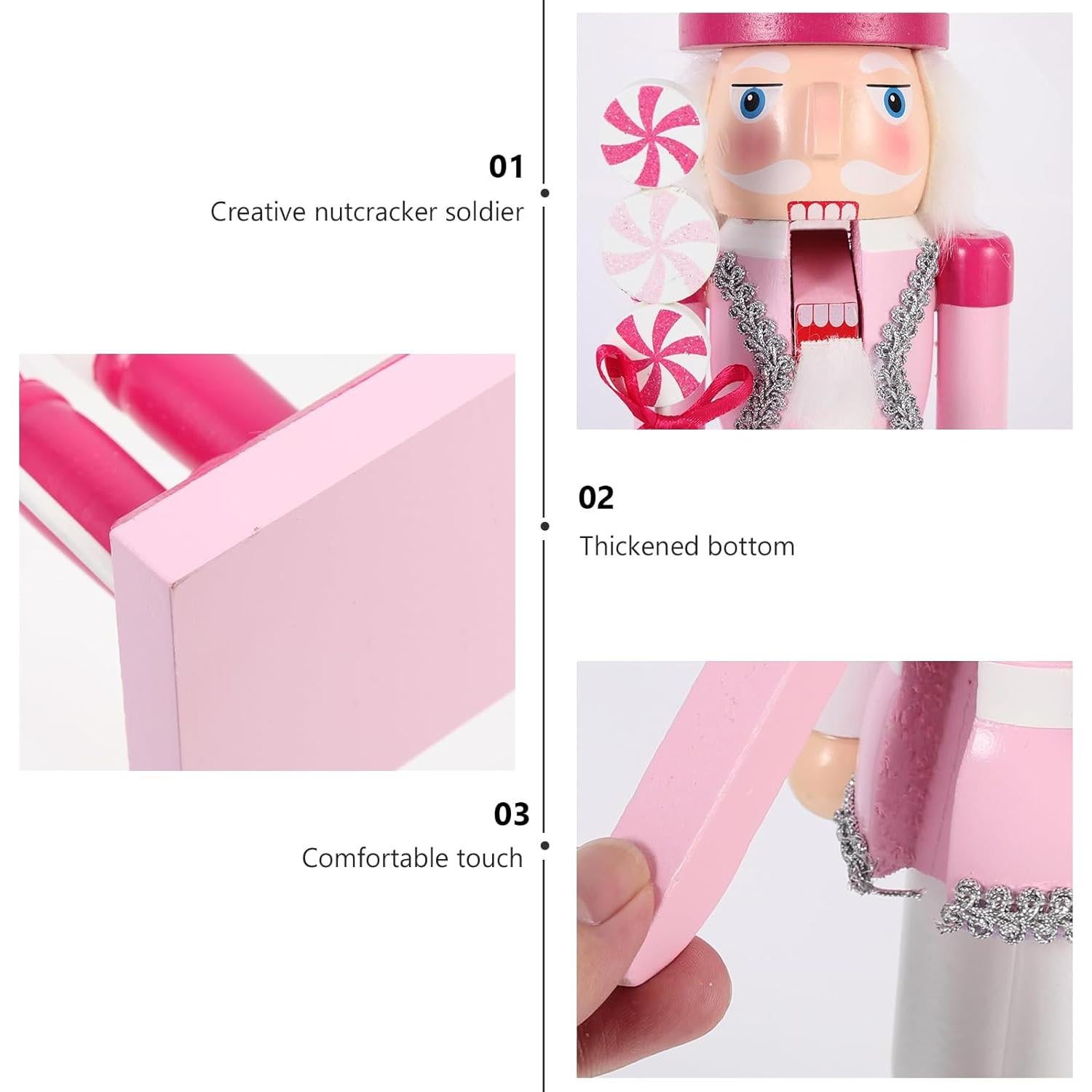 Figuras de Cascanueces PRETYZOOM 36 cm Decoración Navideña