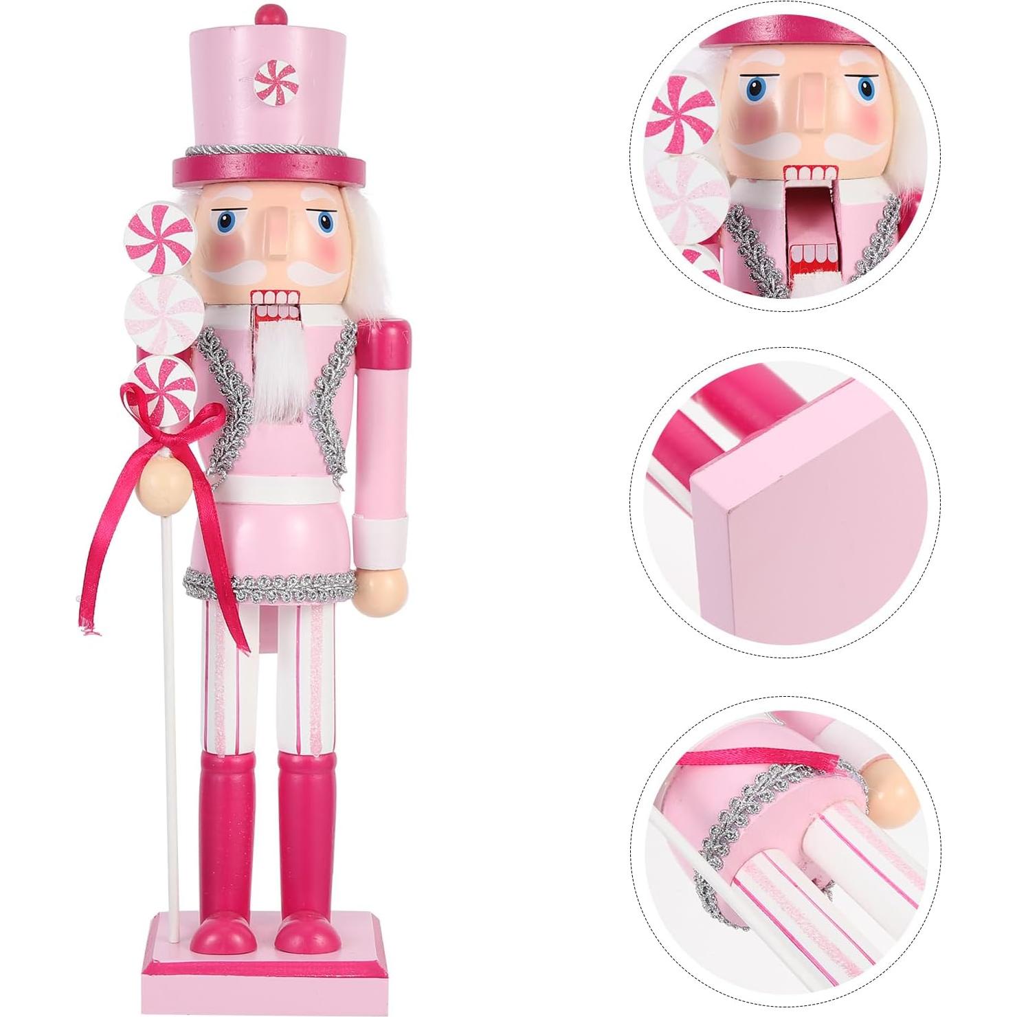 Figuras de Cascanueces PRETYZOOM 36 cm Decoración Navideña