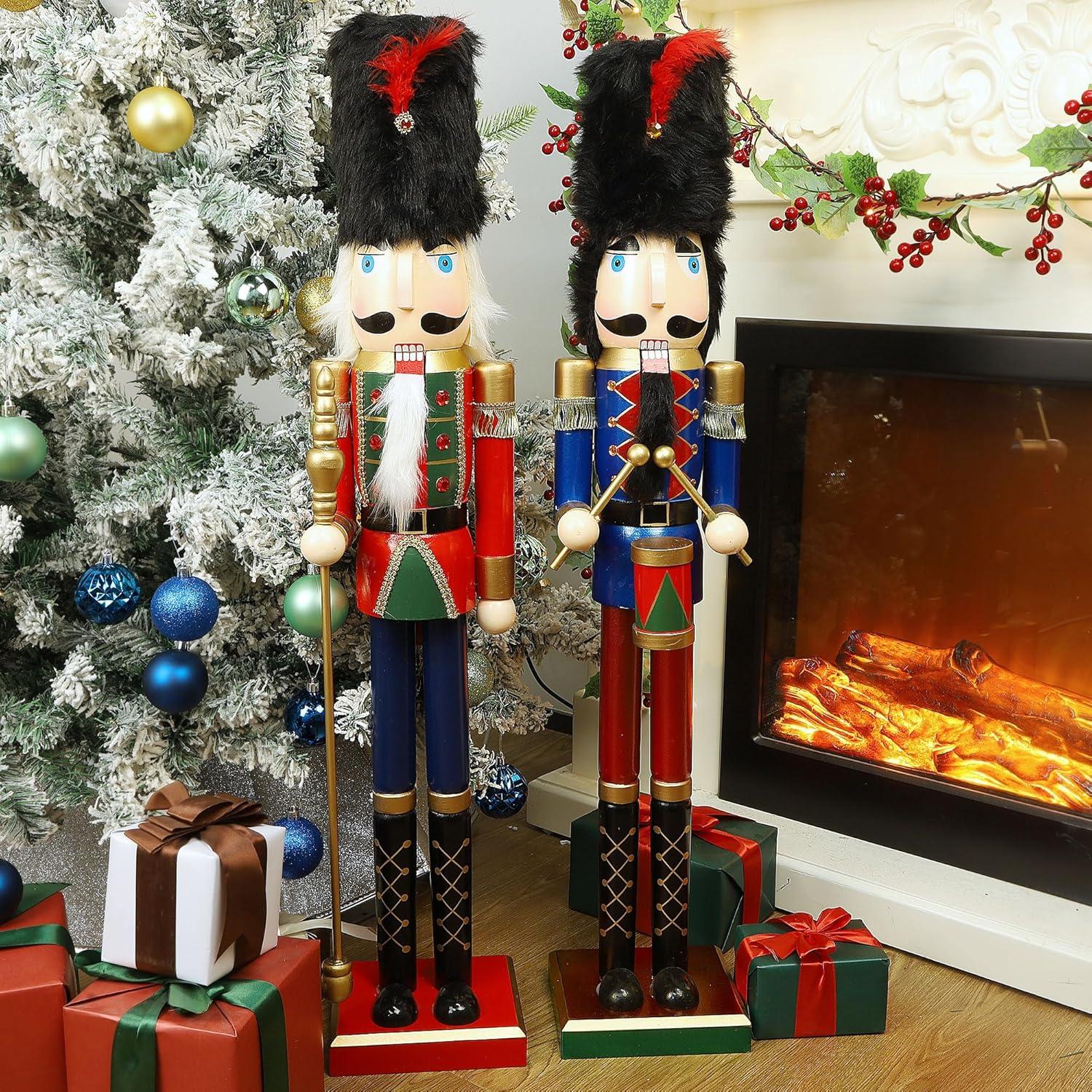 Cascanueces Grande Joliyoou 91.44 cm Soldado de Madera