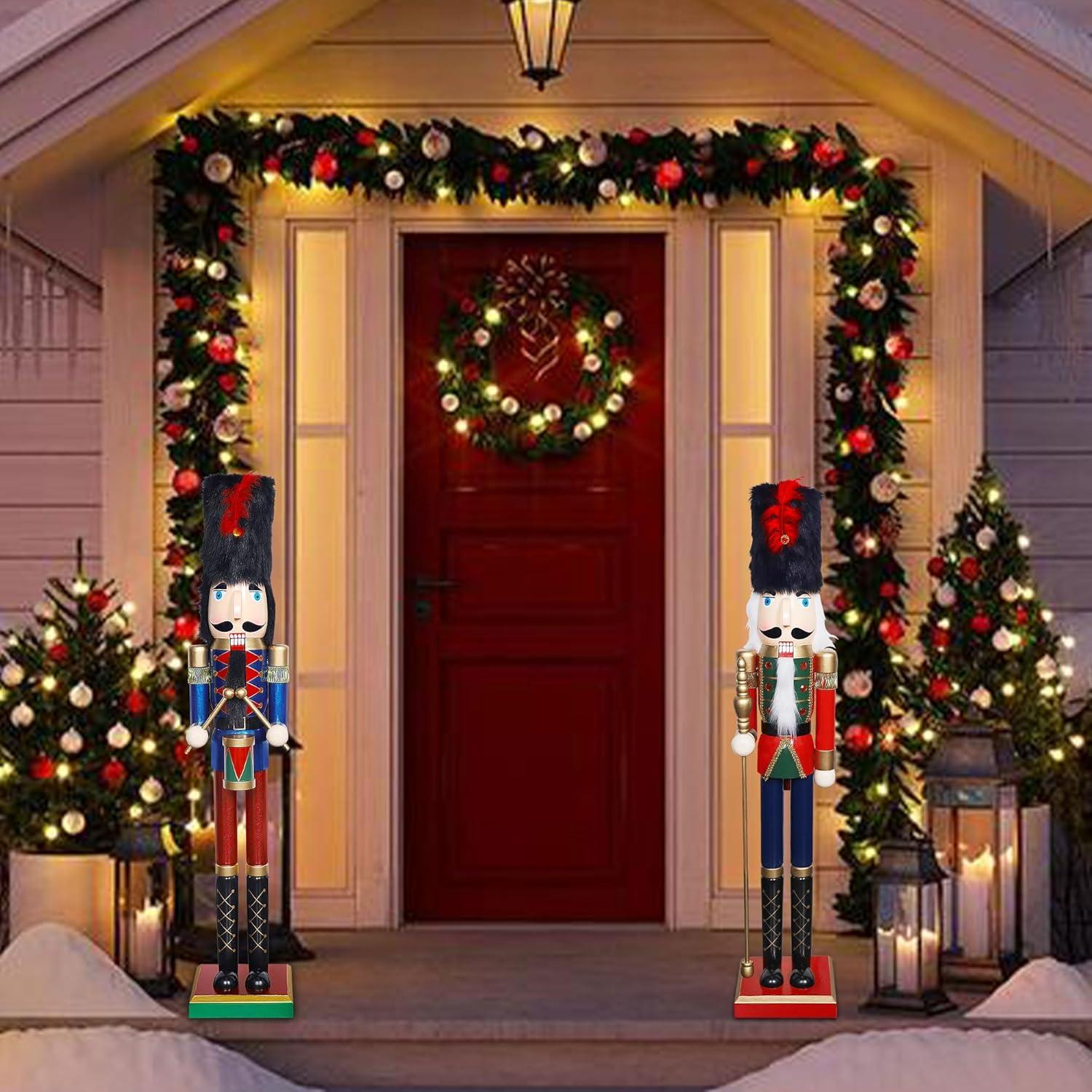 Cascanueces Grande Joliyoou 91.44 cm Soldado de Madera