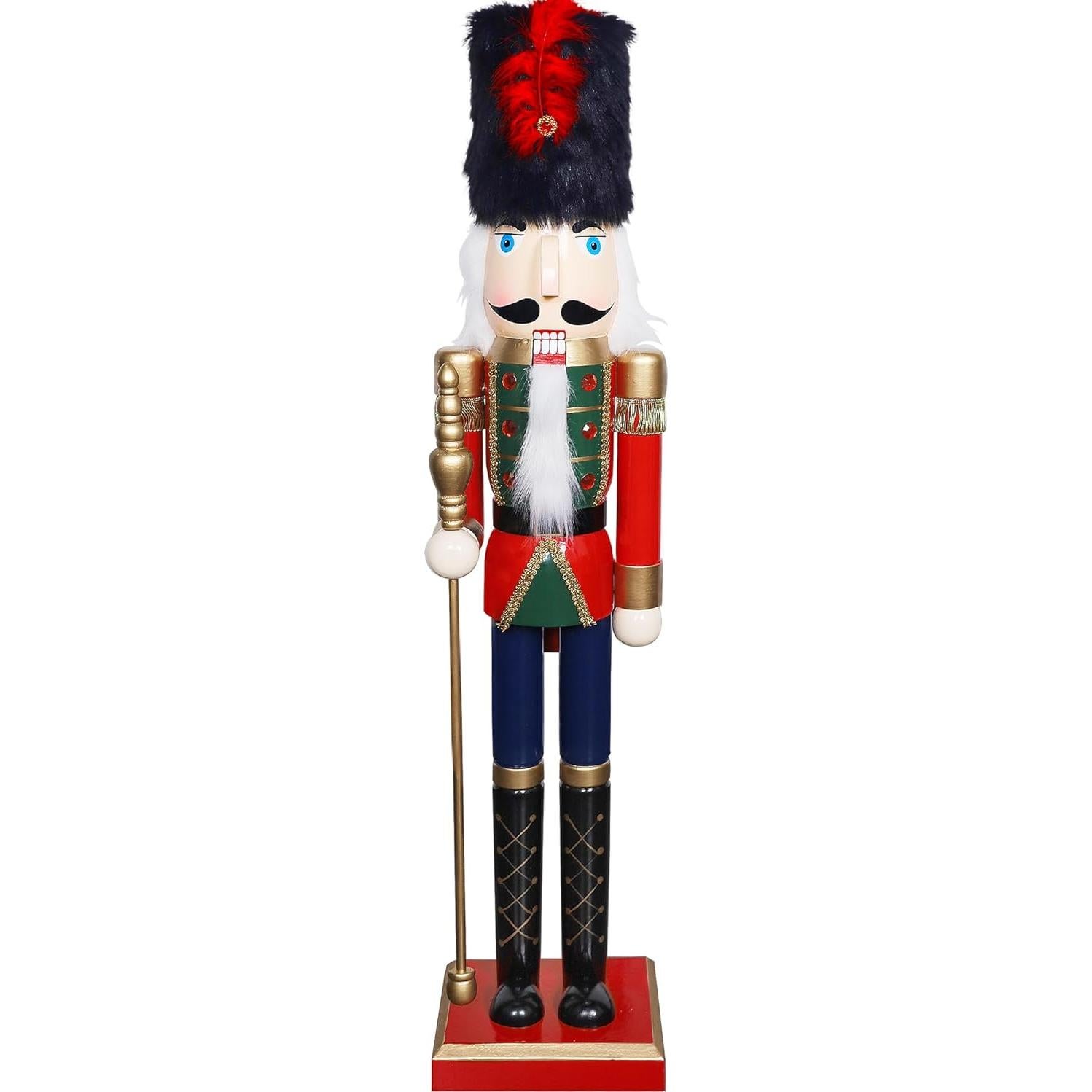 Cascanueces Grande Joliyoou 91.44 cm Soldado de Madera