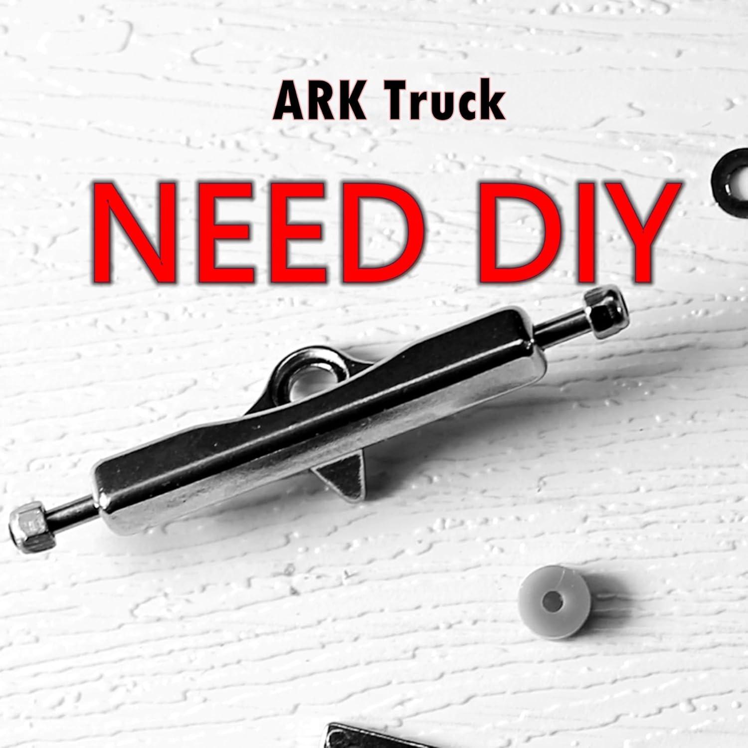 Deck de Fingerboard Hecho a Mano Soldierbar 99x34cm Marrón