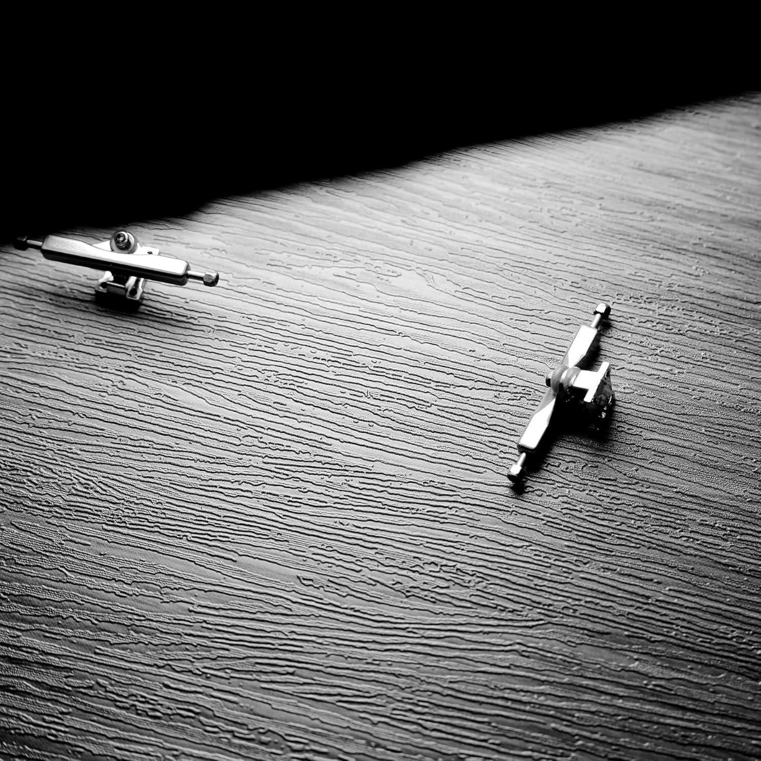 Deck de Fingerboard Hecho a Mano Soldierbar 99x34cm Marrón