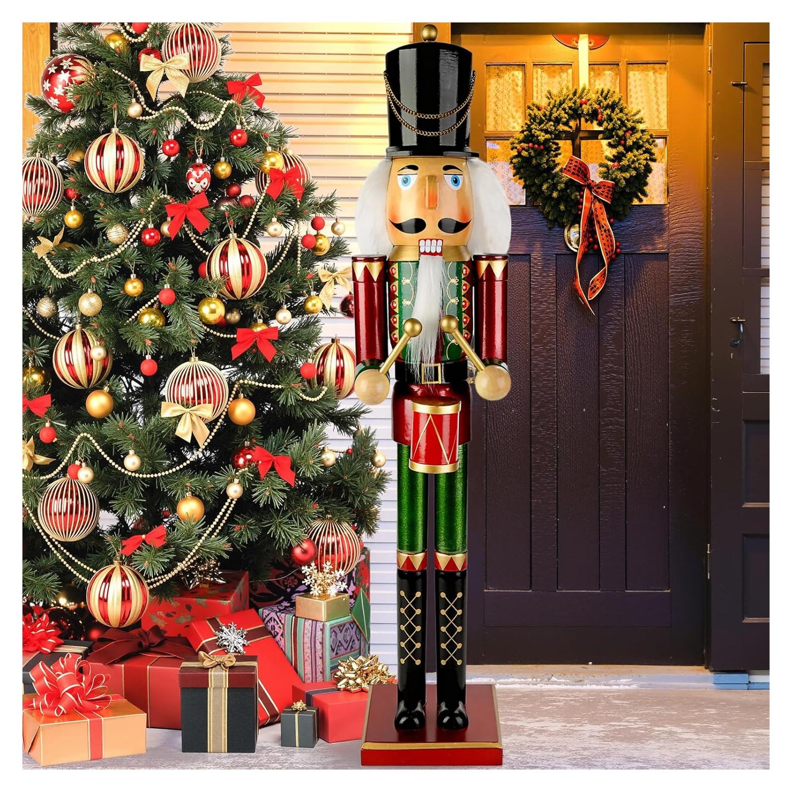 Figura de Soldado de Nuez de Madera AMOR PRESENT 91.44 cm