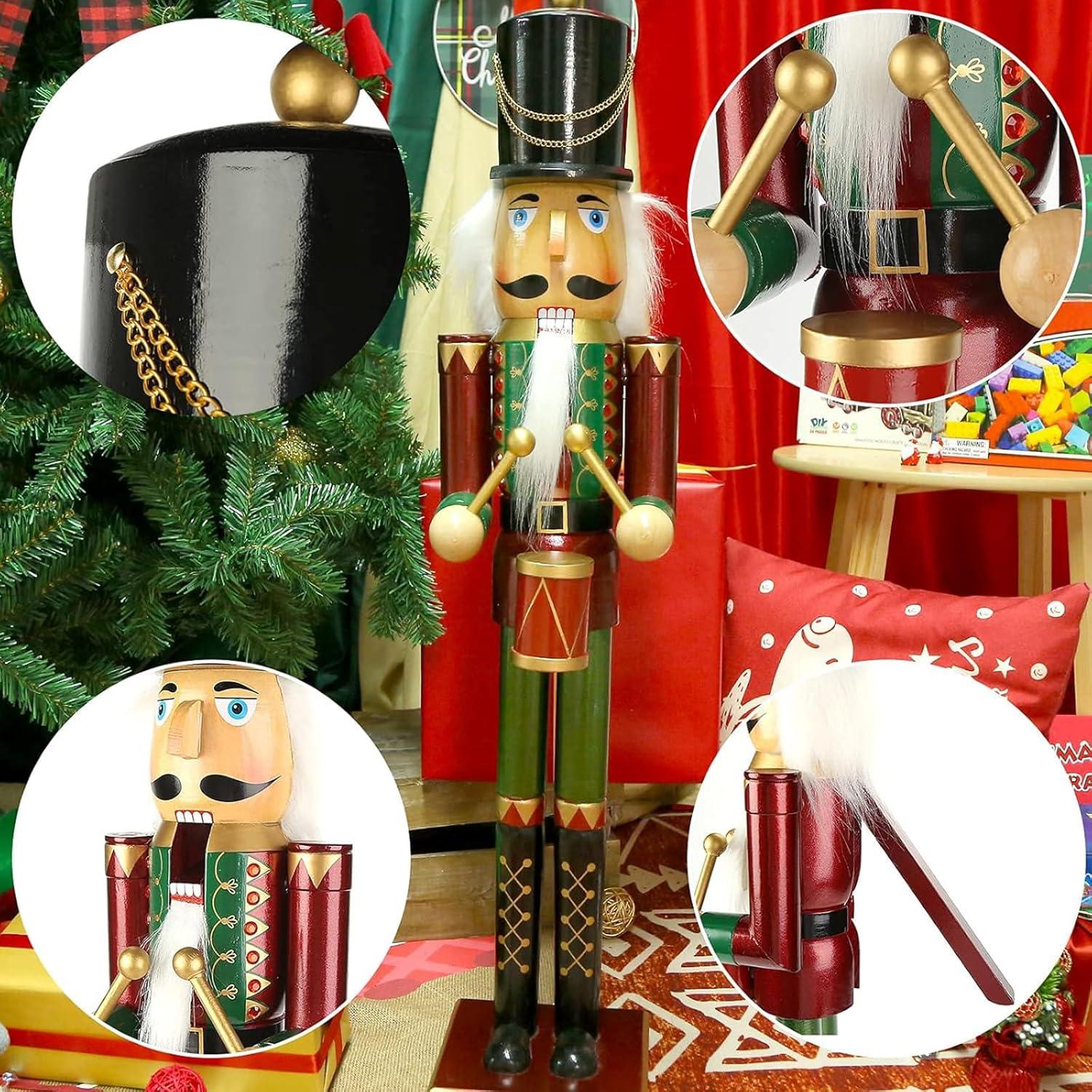 Figura de Soldado de Nuez de Madera AMOR PRESENT 91.44 cm