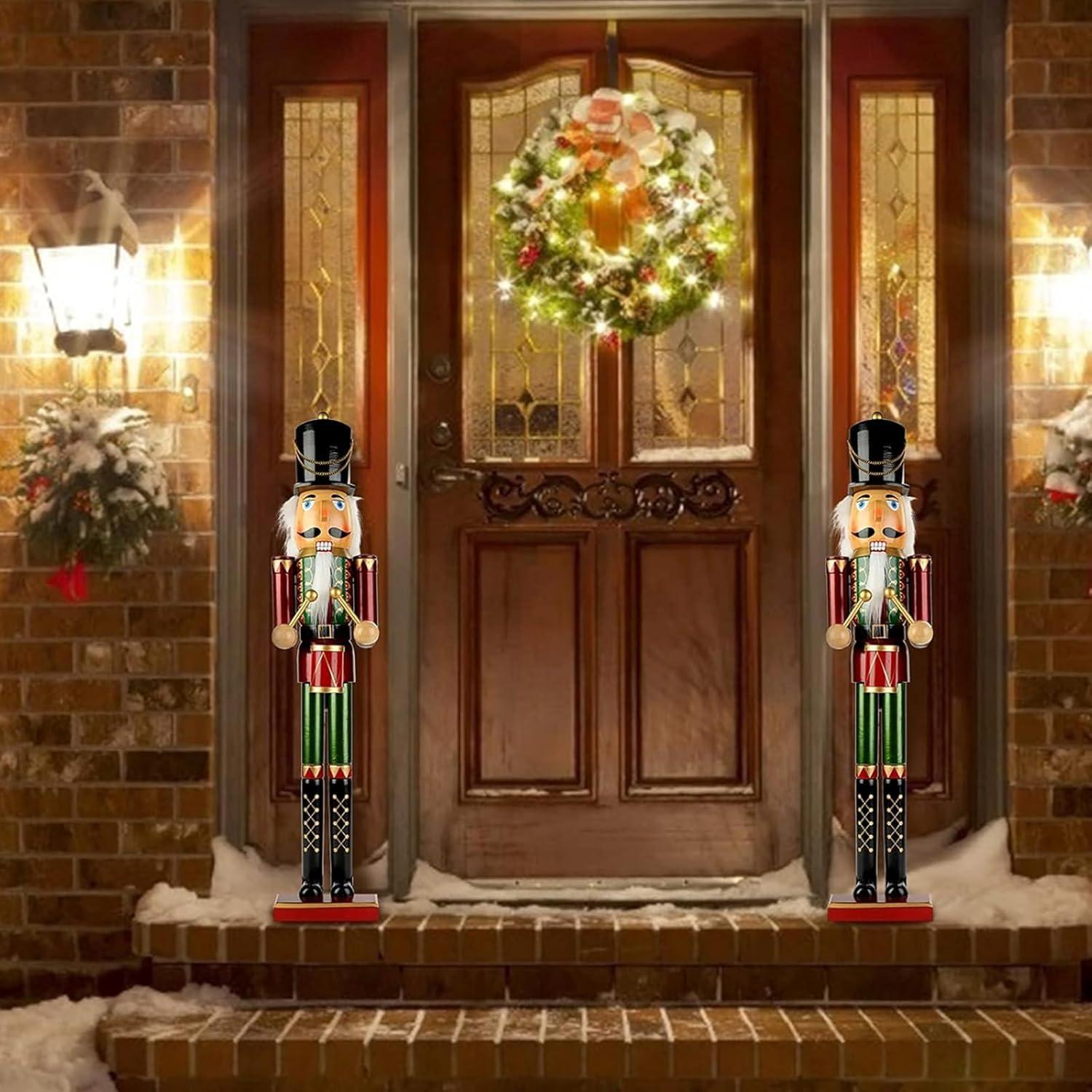 Figura de Soldado de Nuez de Madera AMOR PRESENT 91.44 cm