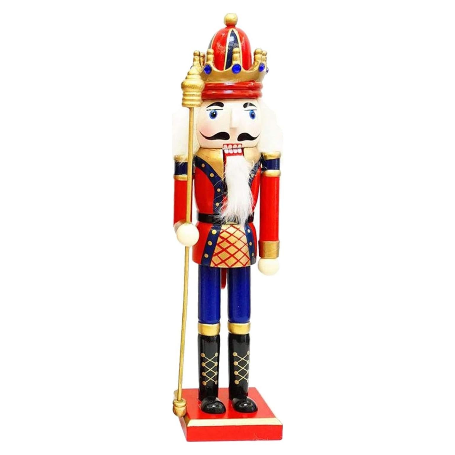 Adorno Navideño Cascanueces de Madera Taotenish 30 cm