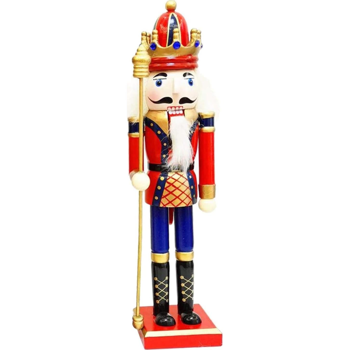 Adorno Navideño Cascanueces de Madera Taotenish 30 cm