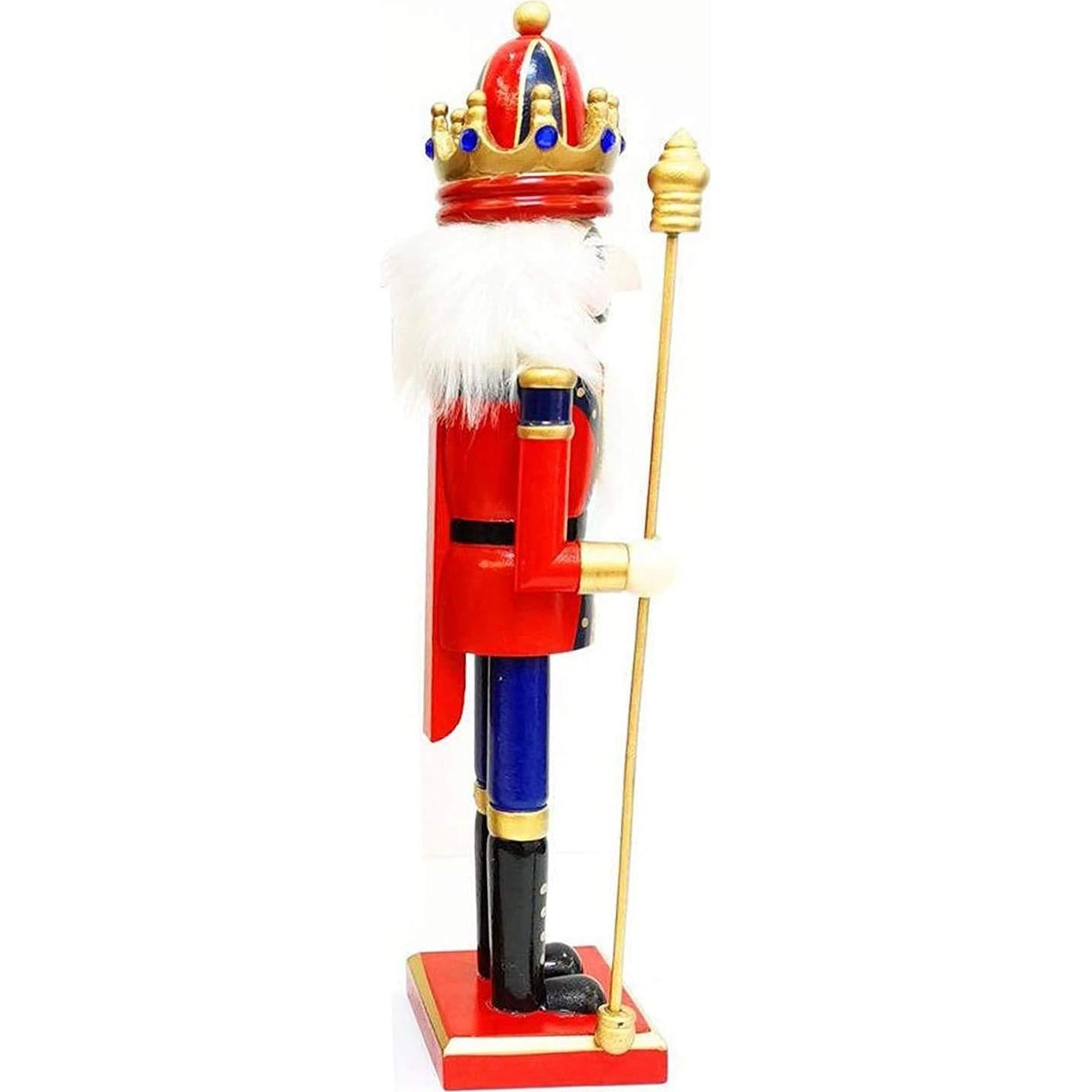 Adorno Navideño Cascanueces de Madera Taotenish 30 cm