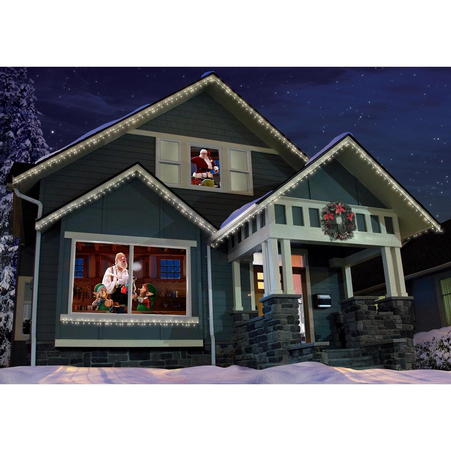 Decoración Digital de Navidad USB Kringle Bros 1080p HD