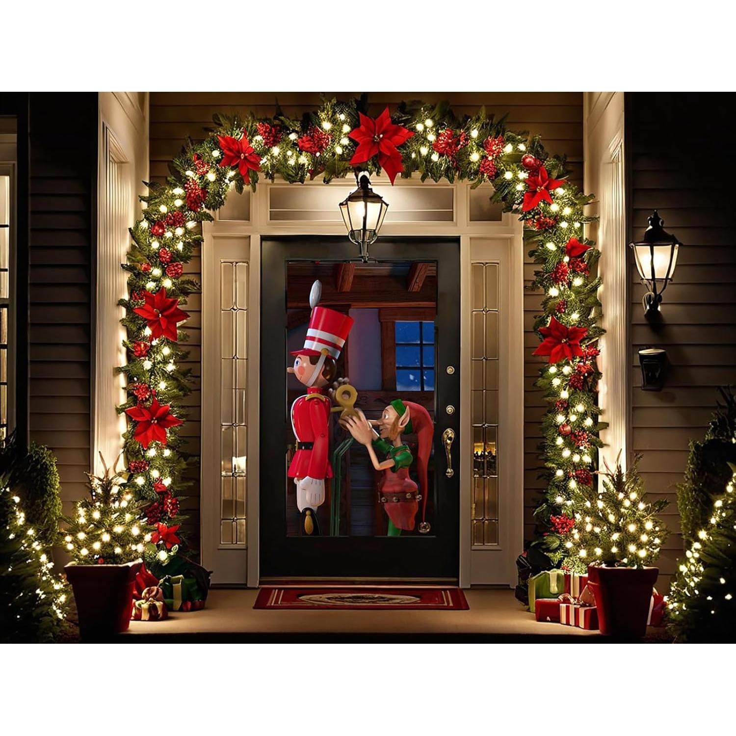 Decoración Digital de Navidad USB Kringle Bros 1080p HD