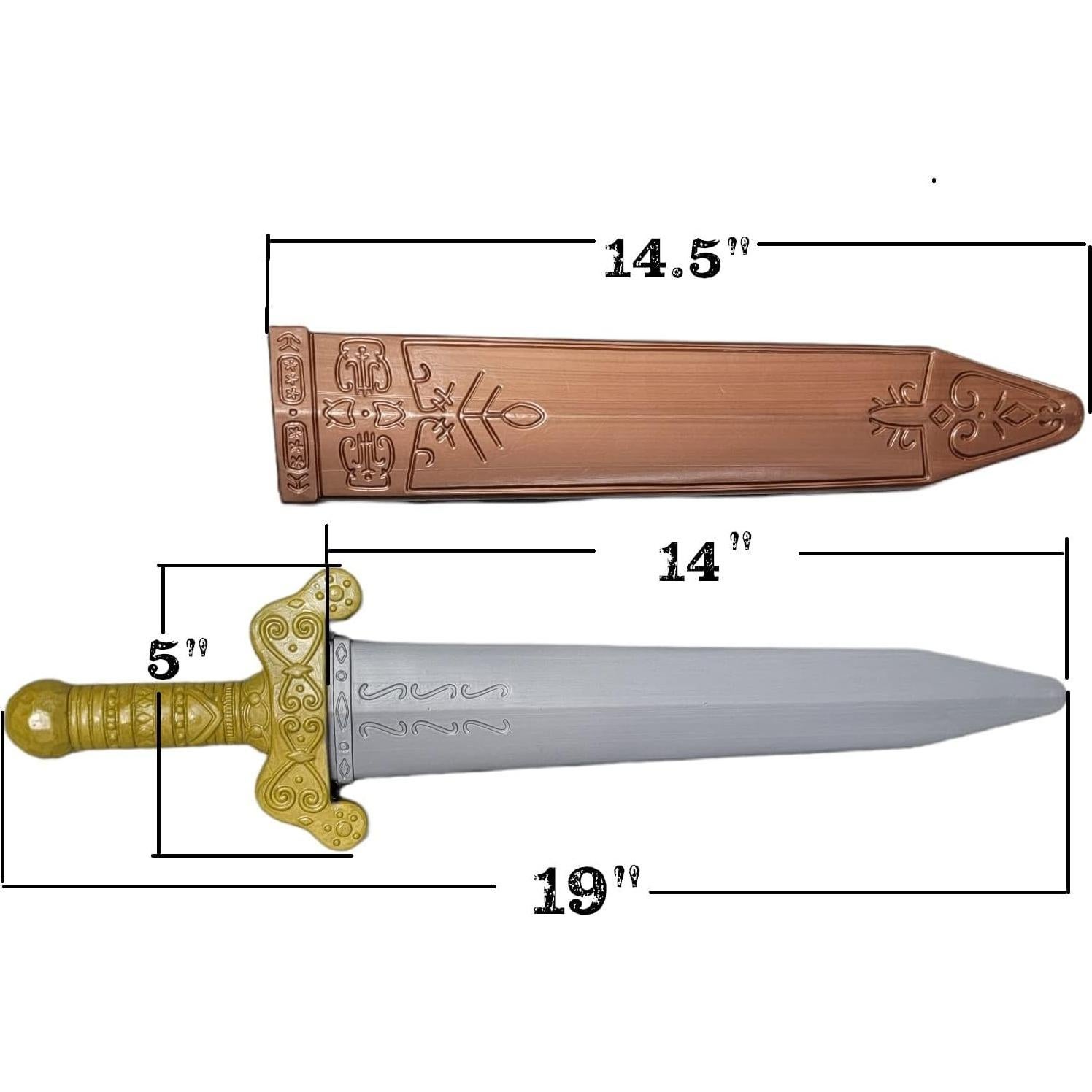 Espada Romana de Juguete Zugar Land 50.8 cm con Funda
