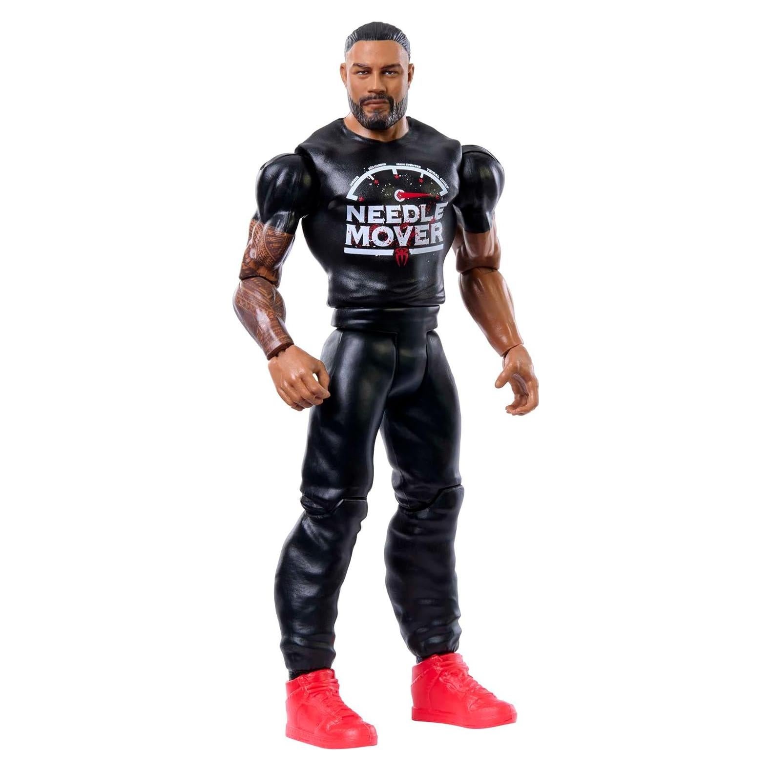 Figura de Acción WWE Mattel Roman Reigns 15.24 cm 10 Puntos Articulación