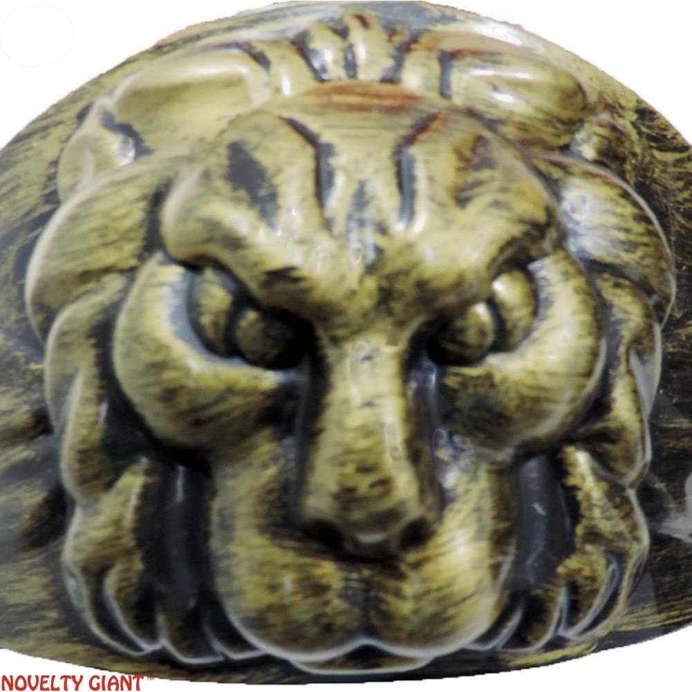 Casco Guerrero Romano Trojano con Cresta Roja - Adulto