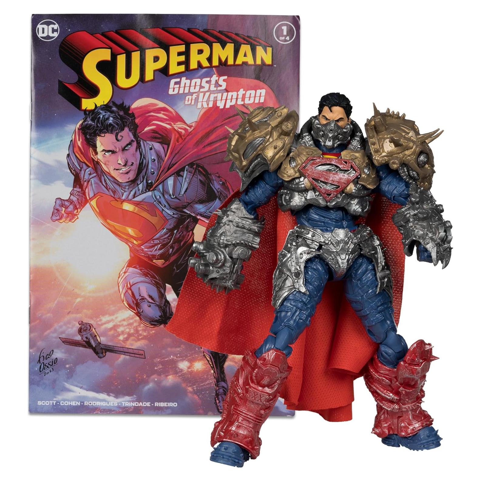 Figura de Acción Superman McFarlane Toys 18 cm con Cómic