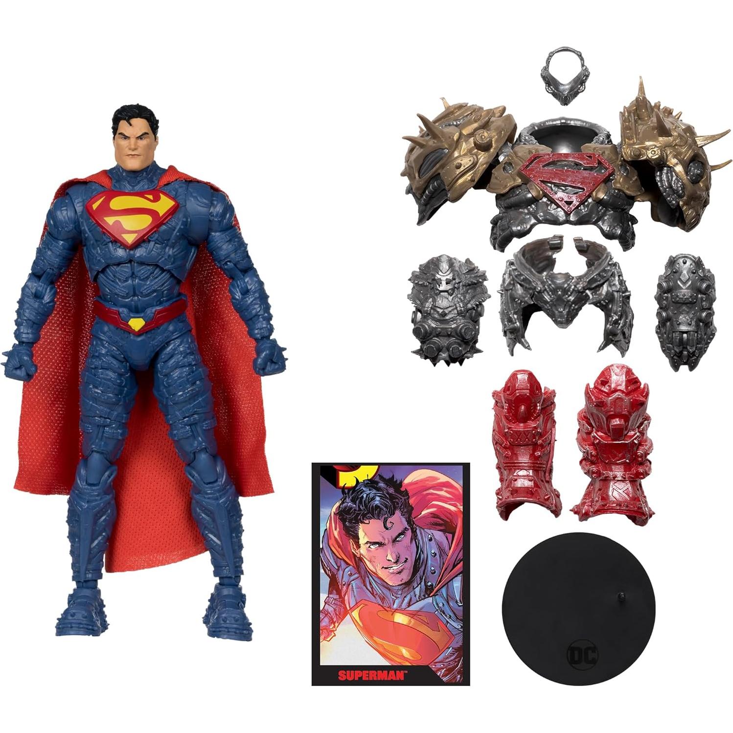 Figura de Acción Superman McFarlane Toys 18 cm con Cómic