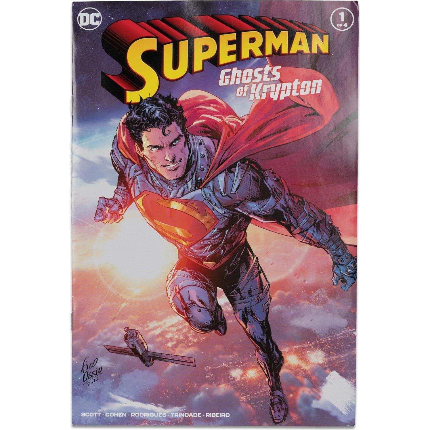 Figura de Acción Superman McFarlane Toys 18 cm con Cómic