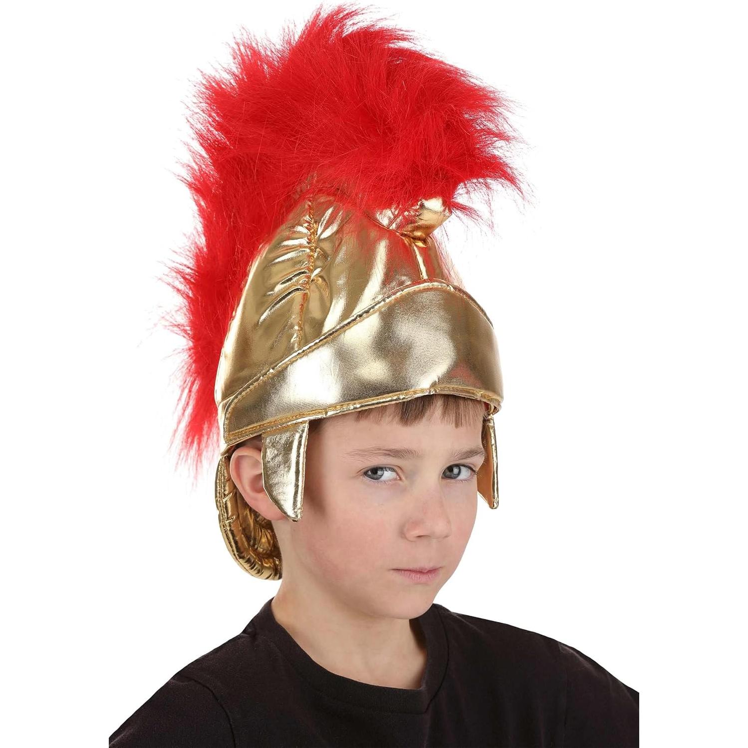 Casco de Soldado Romano de Peluche Elope para Niños