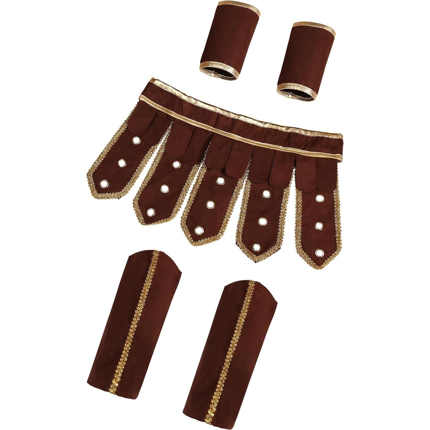 Disfraz de Caballero Medieval para Niños Gorkonpy 6-7 Años