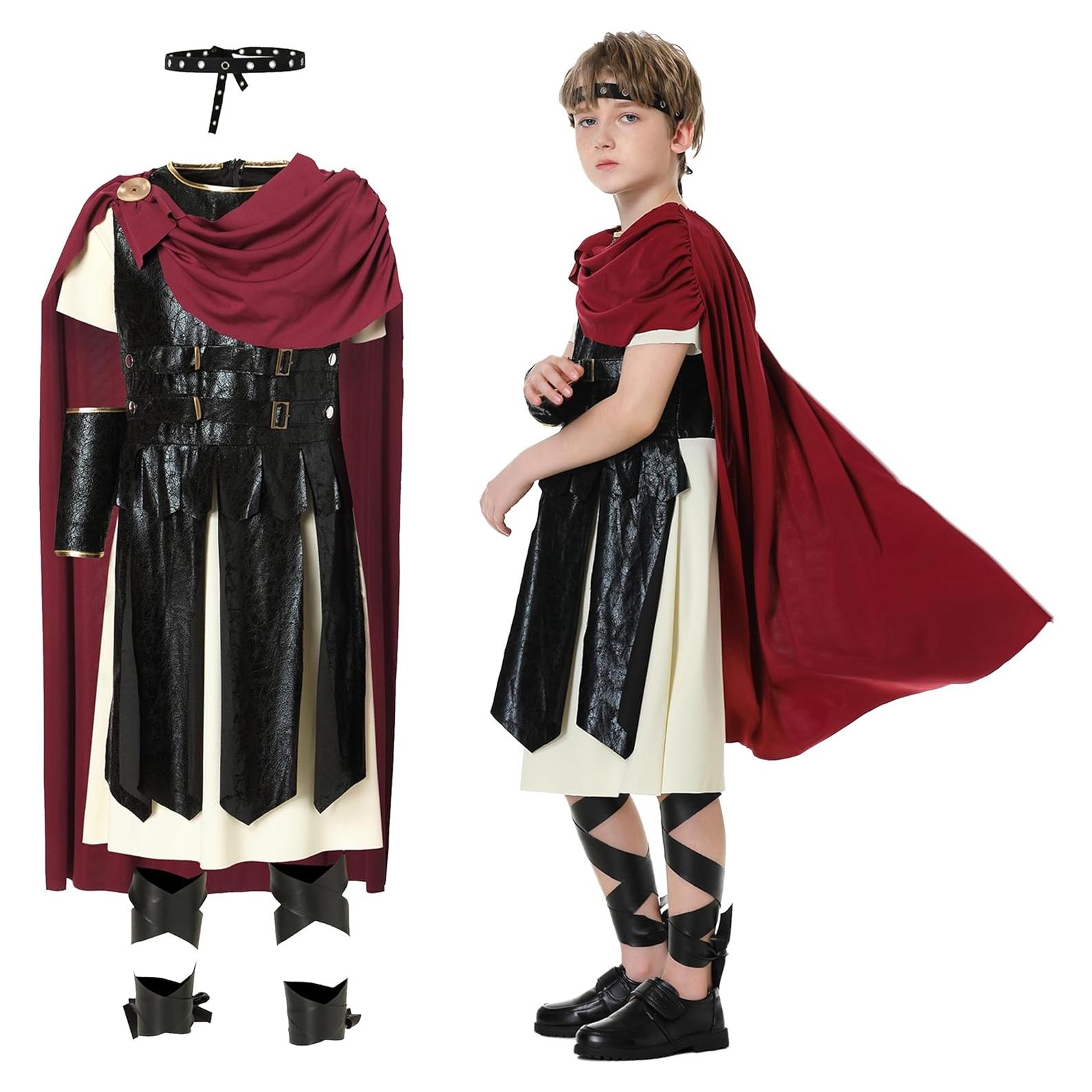 Disfraz de Soldado Romano Kosgraiy para Niños Grande