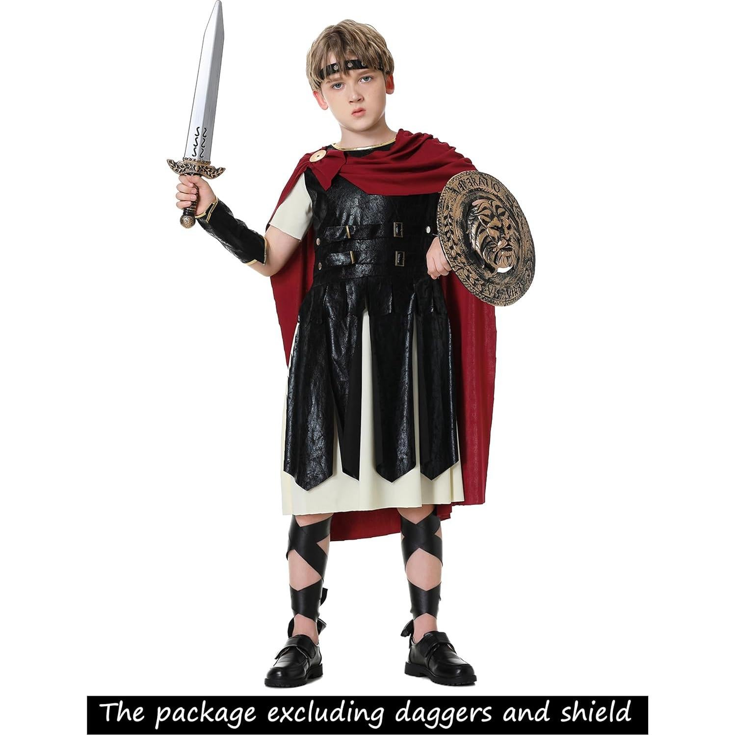 Disfraz de Soldado Romano Kosgraiy para Niños Grande