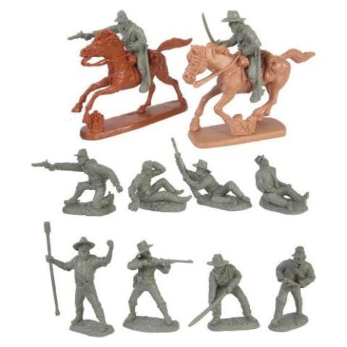 Conjunto de Soldados Heridos TSSD Guerra Civil 54mm 12 Figuras