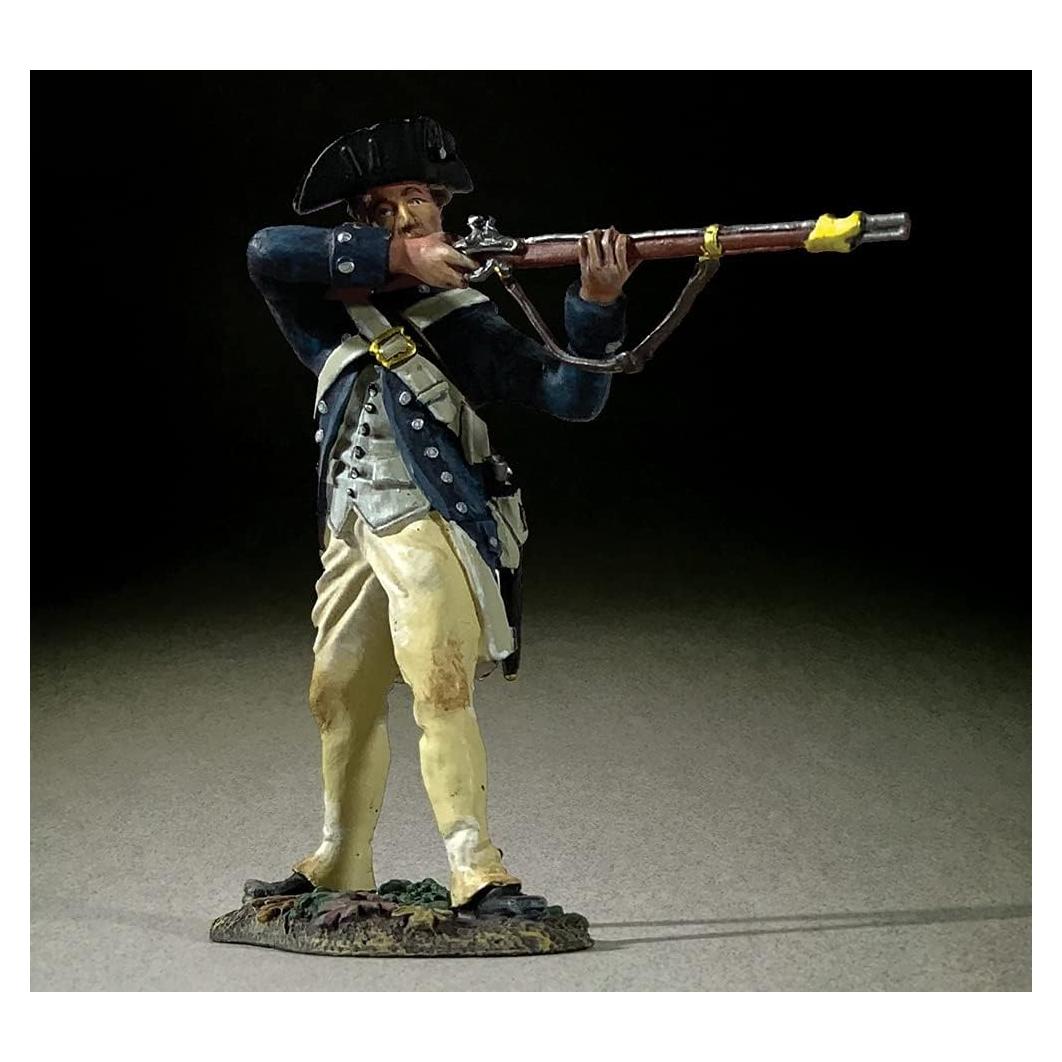 Figura Pewter W. Britains George Rogers Clark 1:30 Revolución Americana