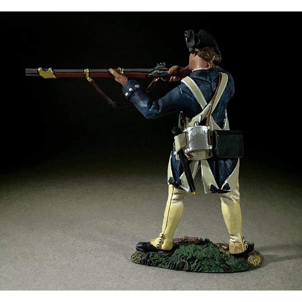 Figura Pewter W. Britains George Rogers Clark 1:30 Revolución Americana