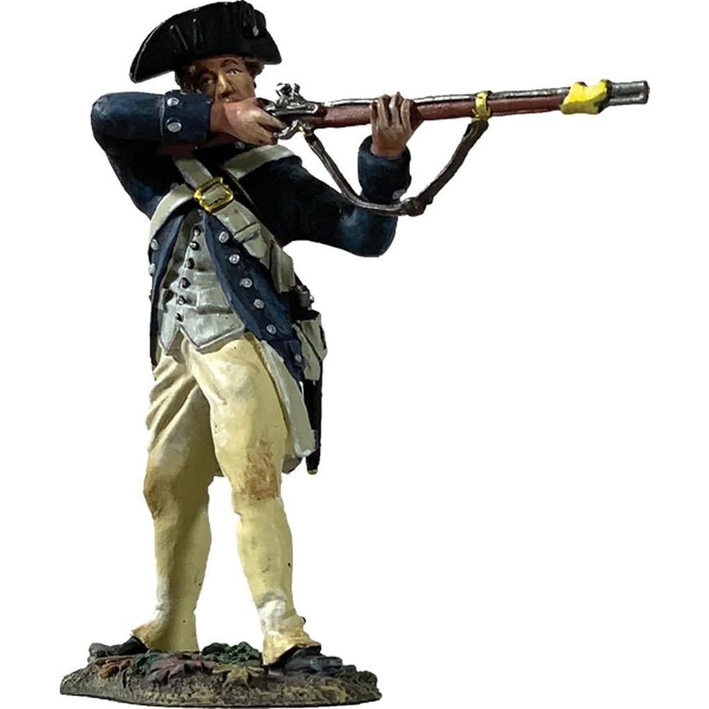 Figura Pewter W. Britains George Rogers Clark 1:30 Revolución Americana