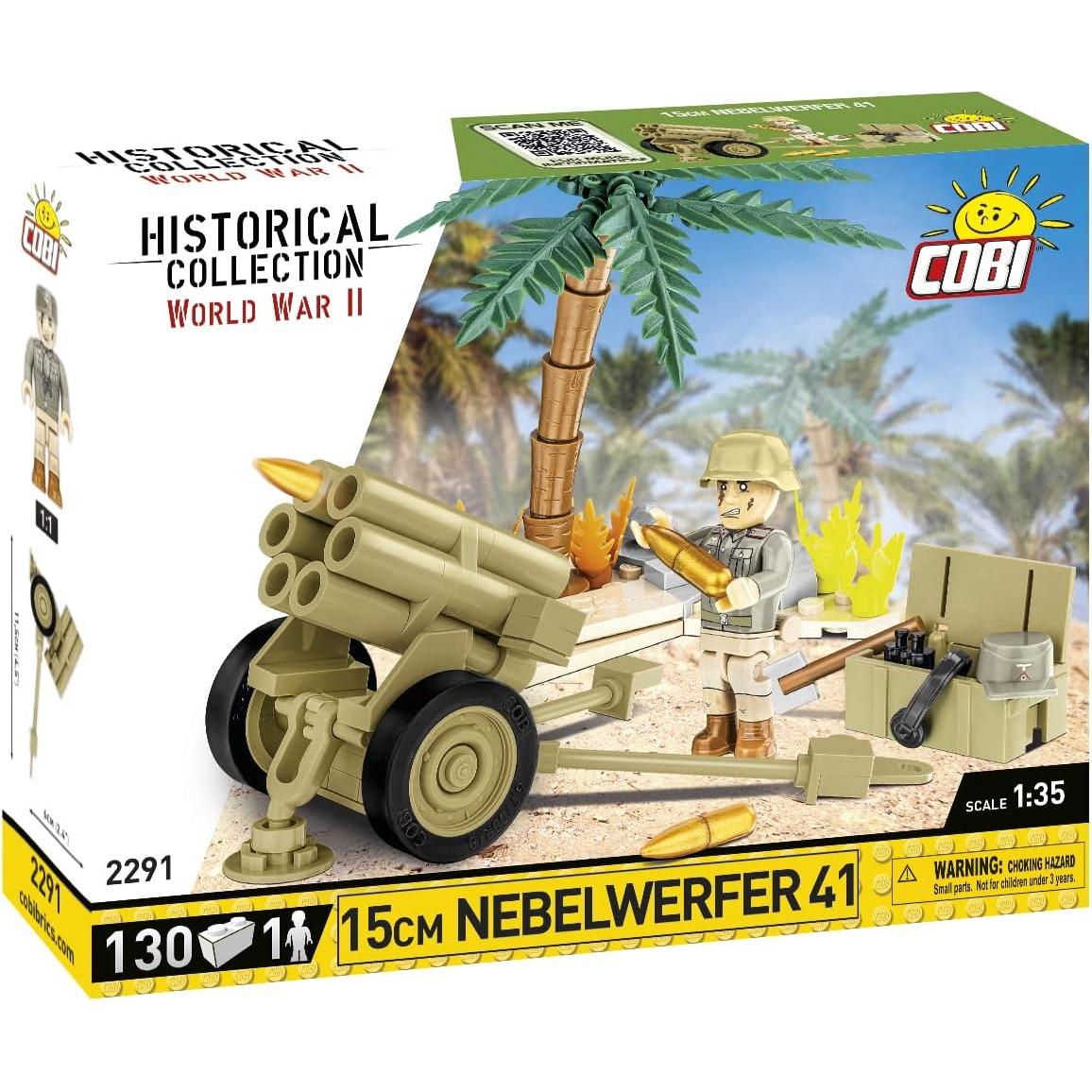 Kit de Construcción COBI Nebelwerfer 41 Segunda Guerra Mundial