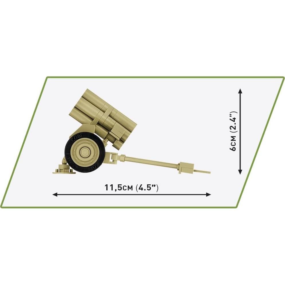 Kit de Construcción COBI Nebelwerfer 41 Segunda Guerra Mundial