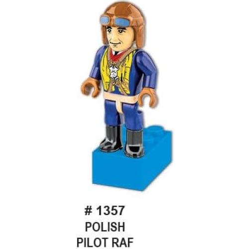 Llavero Cobi 1357 Piloto Polaco RAF Segunda Guerra Mundial