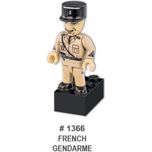 Llavero Militar Cobi Gendarme Francés WWII 5.1 cm