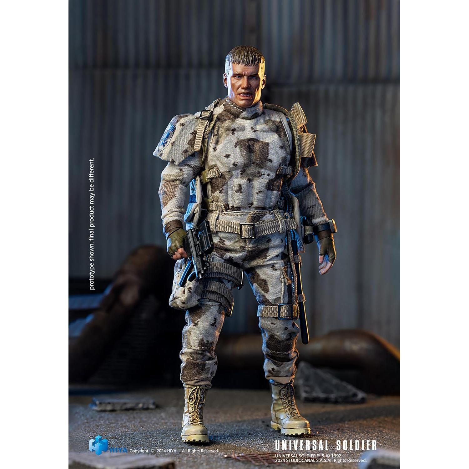 Figura de Acción Hiya Toys Andrew Scott 1:12 Soldado Universal