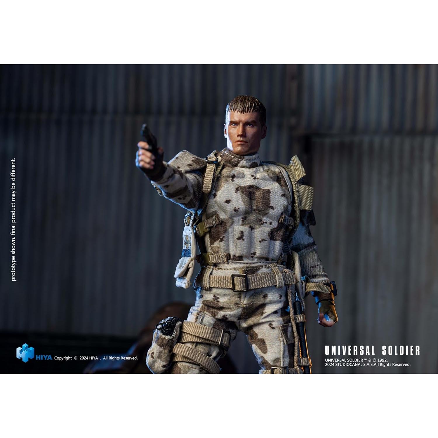 Figura de Acción Hiya Toys Andrew Scott 1:12 Soldado Universal