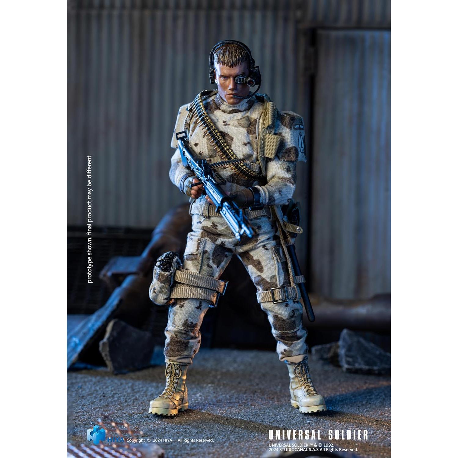Figura de Acción Hiya Toys Andrew Scott 1:12 Soldado Universal