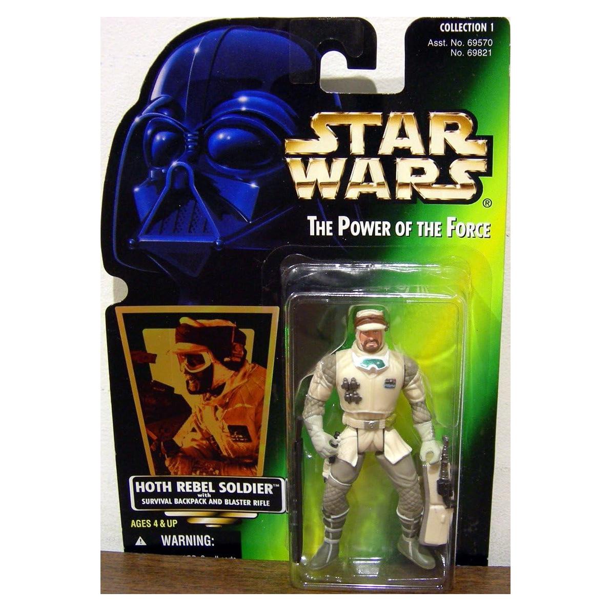 Figura de Acción Star Wars Soldado Rebelde Hoth Kenner 21.78cm