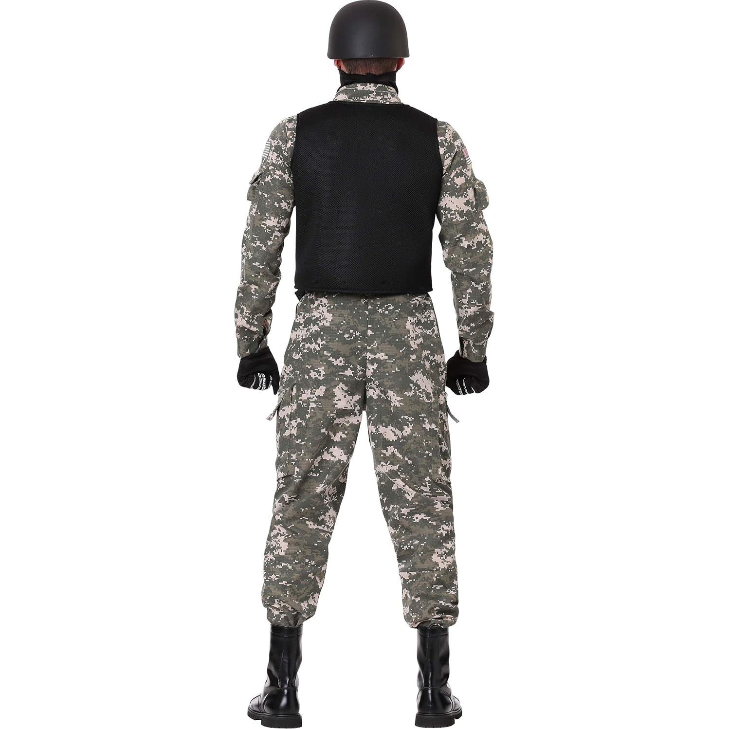 Disfraz de Soldado de Batalla Adulto Disfraces Divertidos X-Pequeño