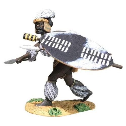 Figura de Metal W. Britains Guerra Anglo Zulu 20196 Uthulwana 60mm