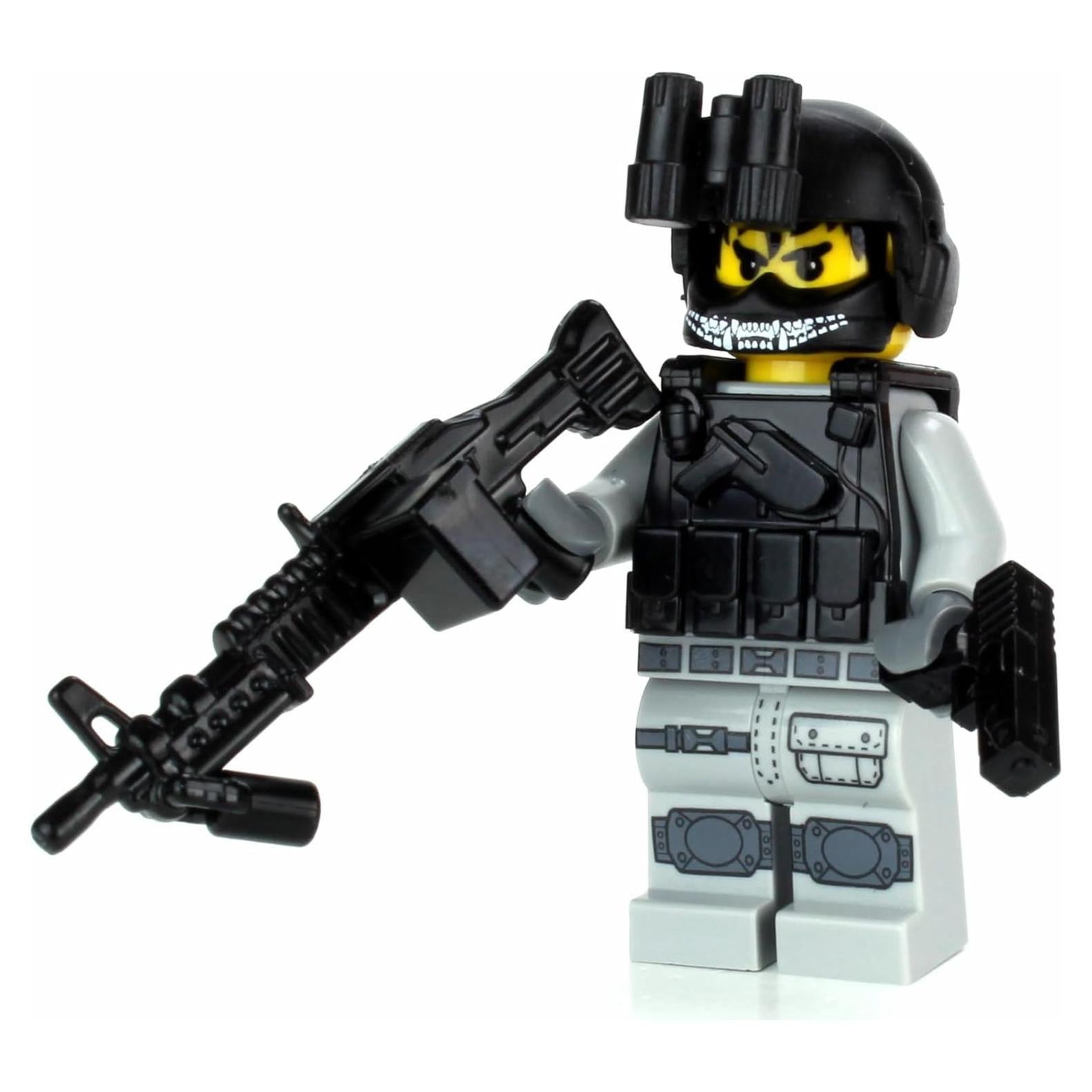 Minifigura Militar Personalizada Battle Brick Jefe de Tripulación 4.06 cm