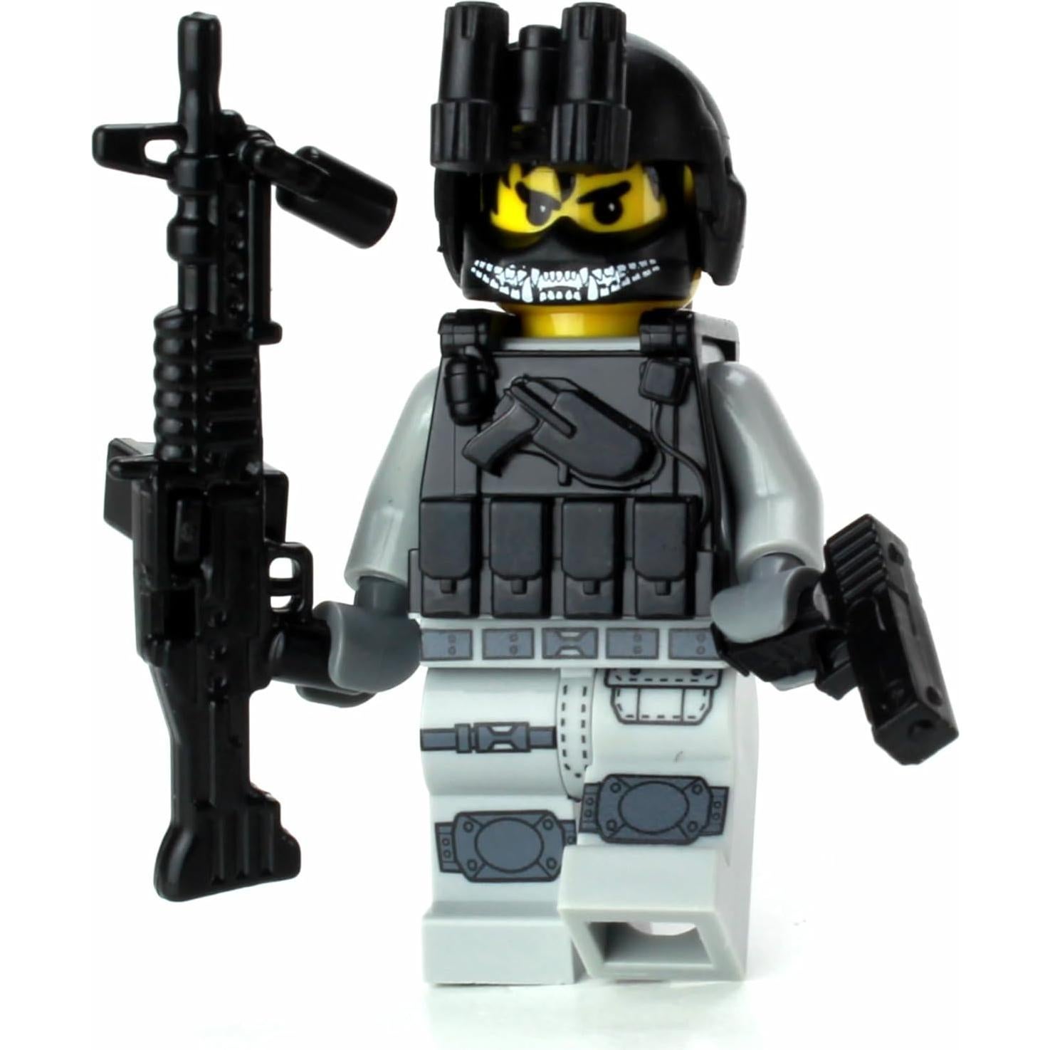 Minifigura Militar Personalizada Battle Brick Jefe de Tripulación 4.06 cm
