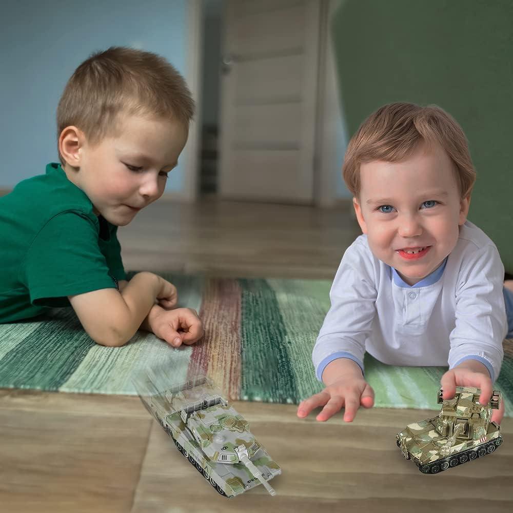 Set de 3 Tanques de Metal ArtCreativity 15 cm Camuflaje