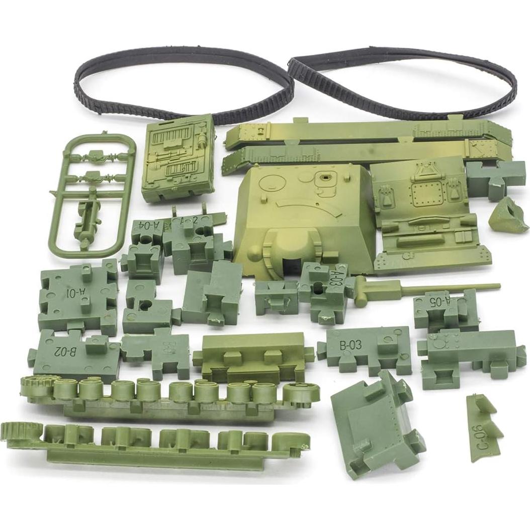 Kvvdi 2 Sets Tanques de Juguete Sturmpanzer y Jagdpanzer IV