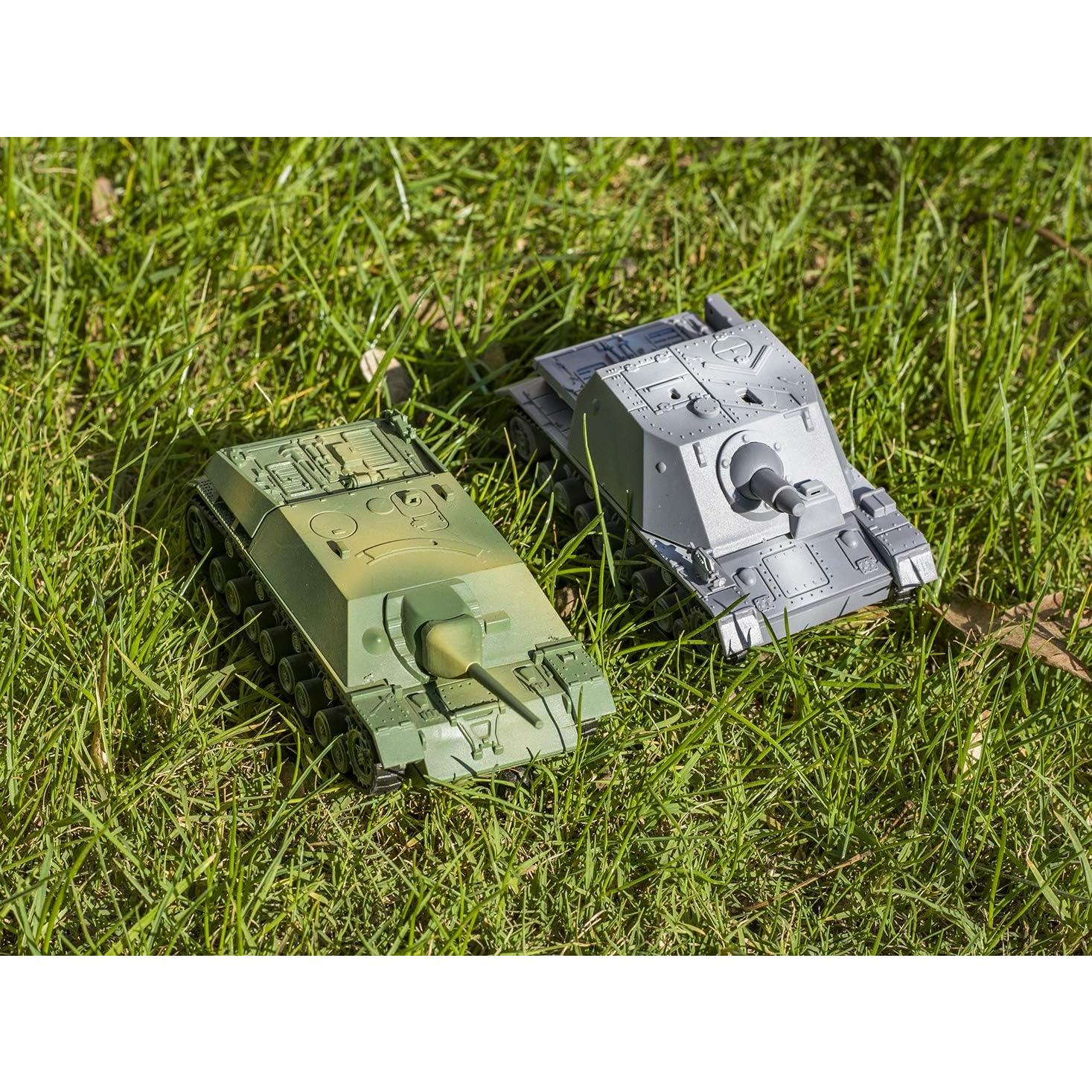 Kvvdi 2 Sets Tanques de Juguete Sturmpanzer y Jagdpanzer IV