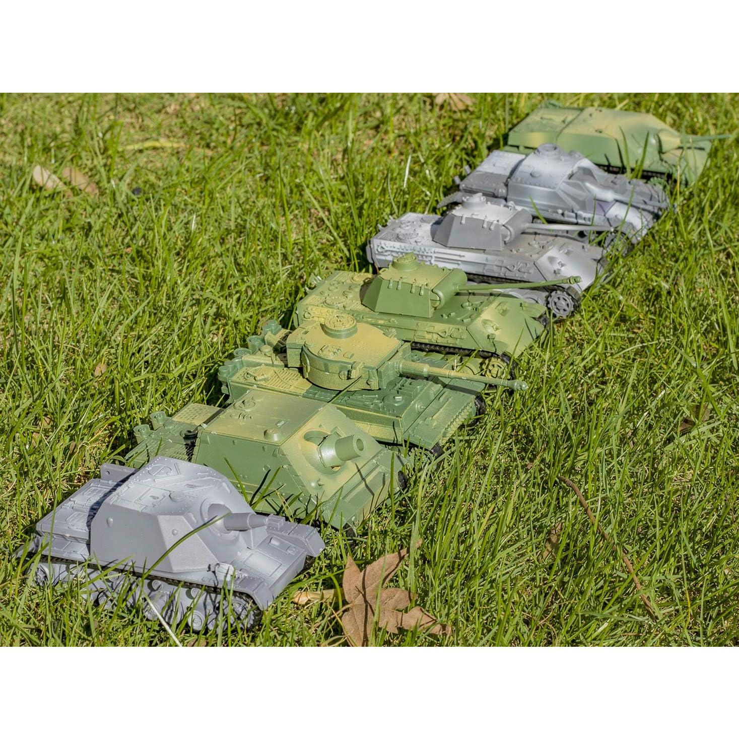 Kvvdi 2 Sets Tanques de Juguete Sturmpanzer y Jagdpanzer IV