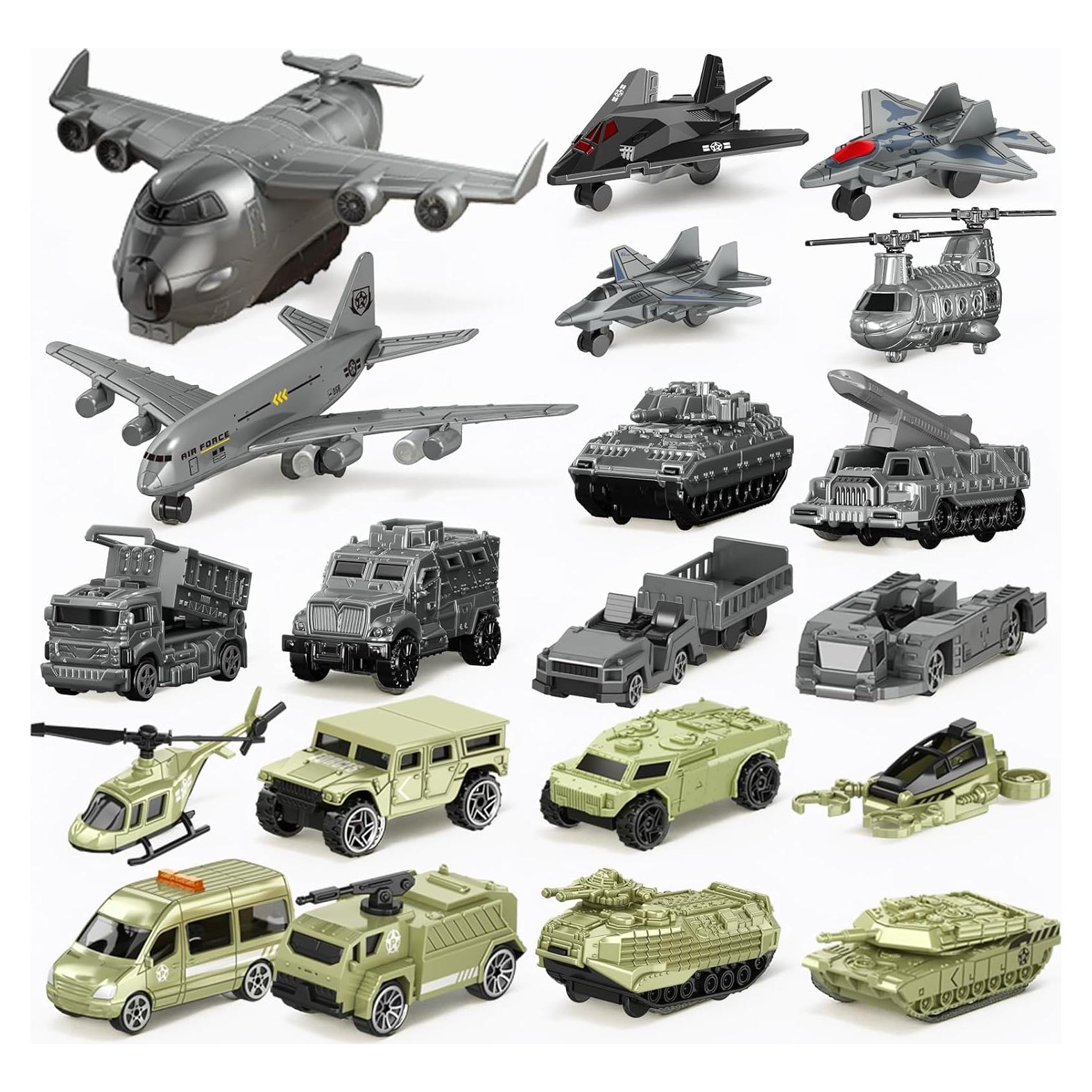 Juego de Juguetes Militares Frontoytall - 21 Piezas para Niños