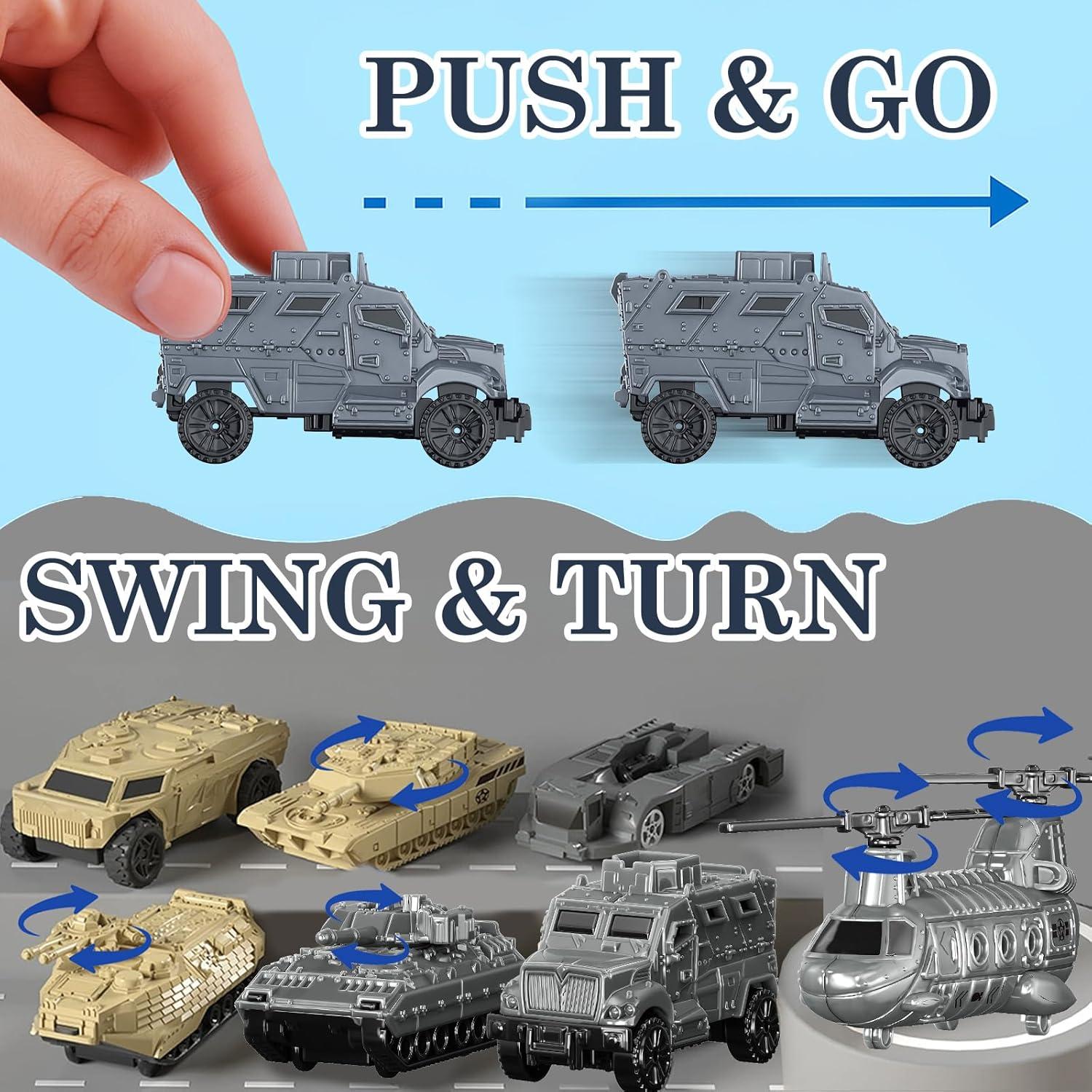 Juego de Juguetes Militares Frontoytall - 21 Piezas para Niños