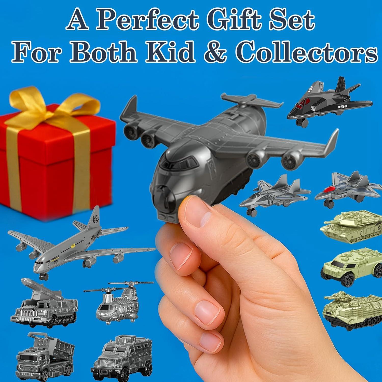 Juego de Juguetes Militares Frontoytall - 21 Piezas para Niños