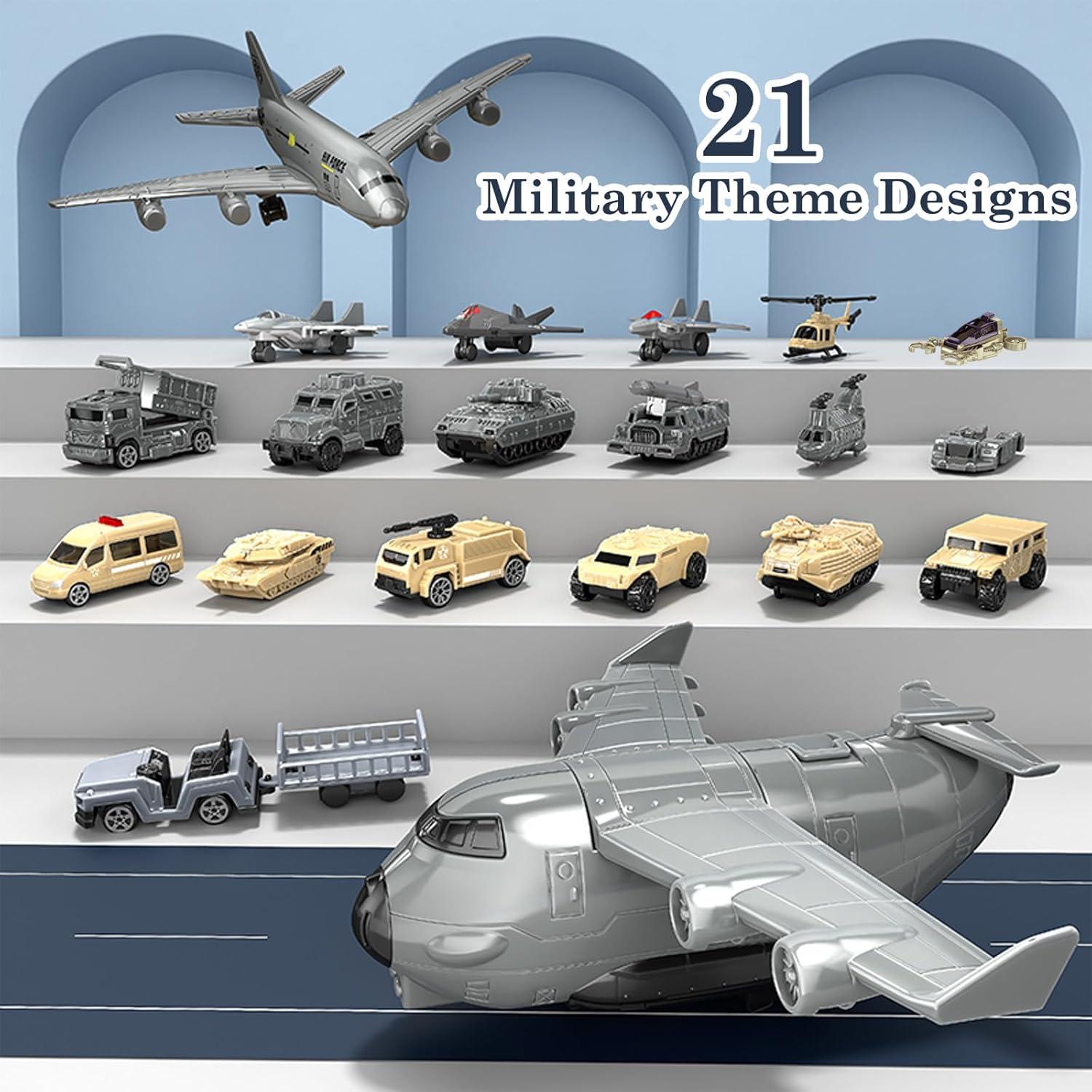 Juego de Juguetes Militares Frontoytall - 21 Piezas para Niños