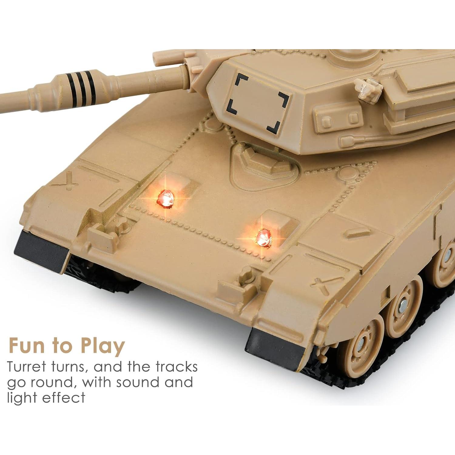 Tanque de Metal a Escala 1/48 M1A2 Abrams DS. ESTILO DISTINTIVO